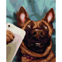 Картина за номерами "Селфі Чарлі" © Lucia Heffernan BS53509, 40х50см Brushme Арт:36980 Картина за номерами "Селфі Чарлі" © Lucia Heffernan BS53509, 40х50см Brushme Арт:36980