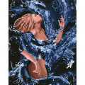 Картина за номерами "Стихія води" 40x50см KHO4720 Ідейка Арт:14738