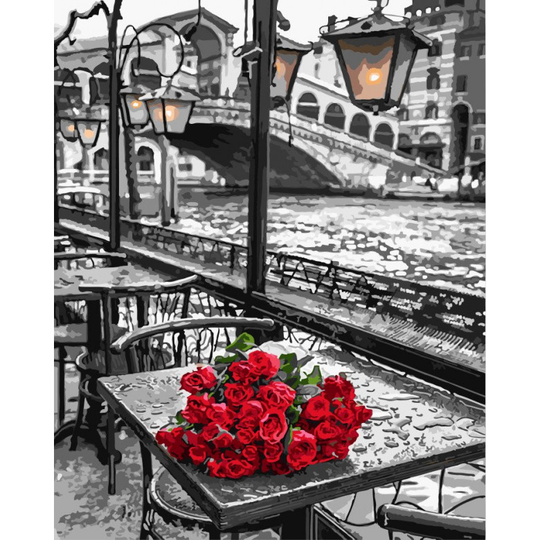 Картина за номерами. Art Craft "Троянди Венеції" 40x50см 11320 ArtCraft Арт:14347