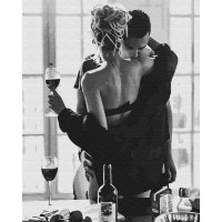 Картина за номерами. Brushme "Пристрасна пара" GX34134 Brushme Арт:12186