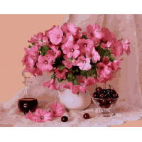 Картина за номерами. Brushme "Цвітіння і вишні" GX29348, 50х40 см Brushme Арт:11400