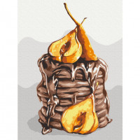 Картина за номерами "Грушева насолода" © Anna Kulyk Brushme RBS53588 40x50 см  Brushme Арт:39900