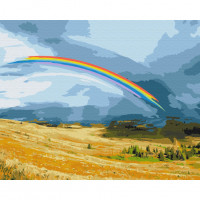 Картина за номерами "Веселкове поле" Brushme BS52629 40x50 см  Brushme Арт:39864