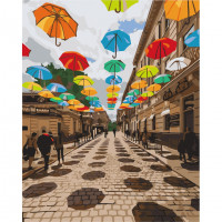 Картина за номерами "Вулиця у Львові" Art Craft 11235-AC 40х50 см ArtCraft Арт:22673 Картина за номерами "Вулиця у Львові" Art Craft 11235-AC 40х50 см ArtCraft Арт:22673