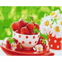 Картина за номерами "Полуничний перекус" Brushme BS31952 40х50 см Brushme Арт:30331 Картина за номерами "Полуничний перекус" Brushme BS31952 40х50 см Brushme Арт:30331