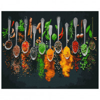 Картина за номерами "Прянощі світу" Ідейка KHO5673 40х50 см Ідейка Арт:29981 Картина за номерами "Прянощі світу" Ідейка KHO5673 40х50 см Ідейка Арт:29981