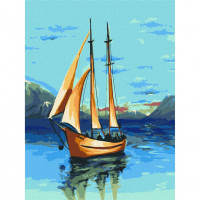 Картина за номерами "Романтика моря" ©art_shprota Ідейка KHO2768 30х40 см Ідейка Арт:30818