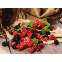 Картина за номерами. Art Craft "Садові ягоди" 40x50 см 12013-AC ArtCraft Арт:16239 Картина за номерами. Art Craft "Садові ягоди" 40x50 см 12013-AC ArtCraft Арт:16239