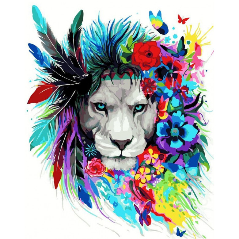 Картина за номерами. Brushme "Пильне око" GX4906, 40х50 см Brushme Арт:9643