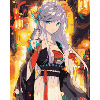 Картина за номерами "Гейша з району Гіон" Art Craft 10329-AC 40х50 см ArtCraft Арт:24190 Картина за номерами "Гейша з району Гіон" Art Craft 10329-AC 40х50 см ArtCraft Арт:24190