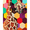 Картина за номерами "Жираф в мозаїці" Brushme BS51799 40х50 см Brushme Арт:29122