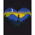 Картина за номерами "Гори та любов" Bambi 10399-NN 40х50 см Bambi Арт:29216