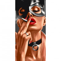 Картина за номерами "Грайлива киця" 10070-AC 40x80 см ArtCraft Арт:35746