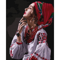 Картина за номерами "Квіти-зорі" ©2kolyory_official Ідейка KHO4962 40х50 см Ідейка Арт:26592