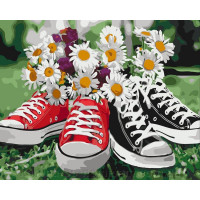 Картина за номерами. "Незвичайне поєднання" KHO3073, 40х50 см Ідейка Арт:11524