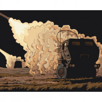 Картина за номерами "Оборона України" Bambi 10594-NN 40х50 см Bambi Арт:26085