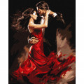 Картина за номерами "Танго любові" ©art_selena_ua Ідейка KHO8317 40х50 см Ідейка Арт:34900