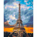 Картина за номерами "Залізна пані Парижу" BS51680  Brushme 40х50 см Brushme Арт:31447