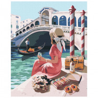 Картина за номерами "Чарівна Венеція" ©Kira Corporal Ідейка KHO2568 40х50 см Ідейка Арт:29973