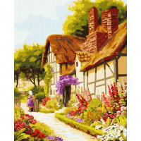 Картина за номерами "Казковий будинок" ©Катерина Терещенко Ідейка KHO2200 40х50 см Ідейка Арт:29437