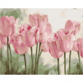 Картина за номерами "Ніжні тюльпани" Brushme BS53322 40х50 см Brushme Арт:29031