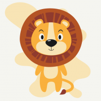 Розпис на полотні "Левеня" MBS015 Brushme 20х20 см Brushme Арт:31511 Розпис на полотні "Левеня" MBS015 Brushme 20х20 см Brushme Арт:31511