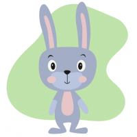 Розпис на полотні "Зайченятко" MBS025 Brushme 20х20 см Brushme Арт:31521 Розпис на полотні "Зайченятко" MBS025 Brushme 20х20 см Brushme Арт:31521