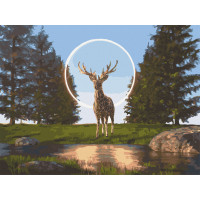 Картина за номерами. Art Craft Провідник до сяйва 40х50 см 11636-AC ArtCraft Арт:20005 Картина за номерами. Art Craft Провідник до сяйва 40х50 см 11636-AC ArtCraft Арт:20005