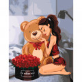 Картина за номерами. "One million roses" KHO4606, 40х50 см Ідейка Арт:9811