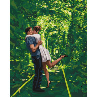 Картина за номерами. "Арка кохання" KHO4649, 40х50 см Ідейка Арт:11299