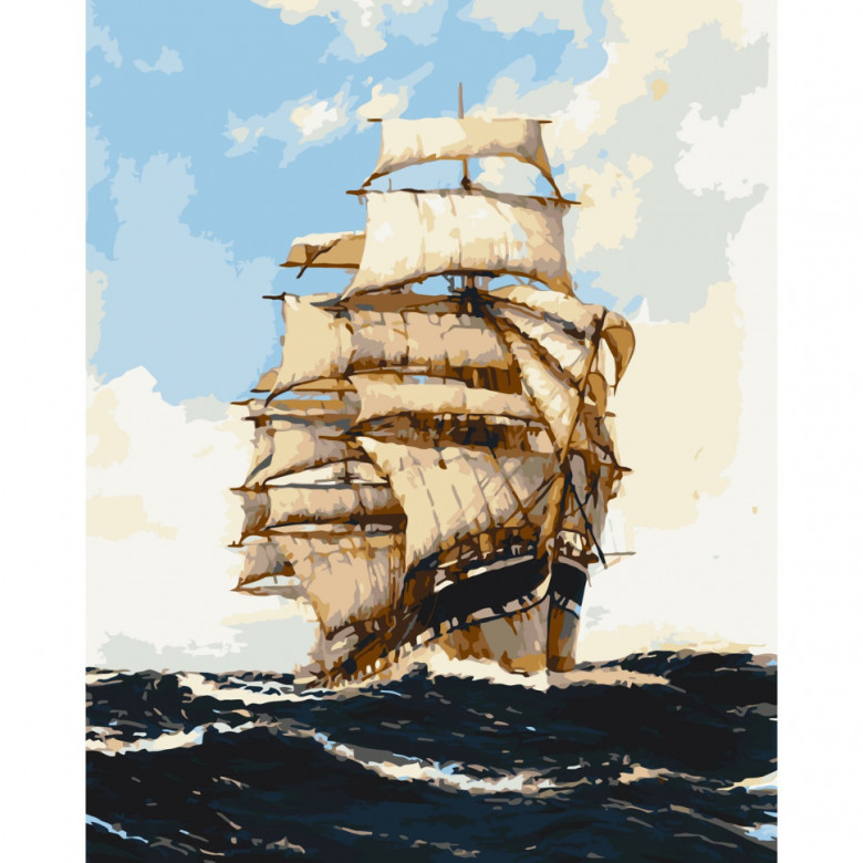 Картина за номерами "Далека подорож" Art Craft 10611-AC 40х50 см ArtCraft Арт:29740