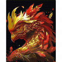 Картина за номерами "Фенікс" BS53745, 40х50см Brushme Арт:36997