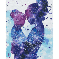 Картина за номерами. "Флюїди щастя" 40x50см KHO4737 Ідейка Арт:15621