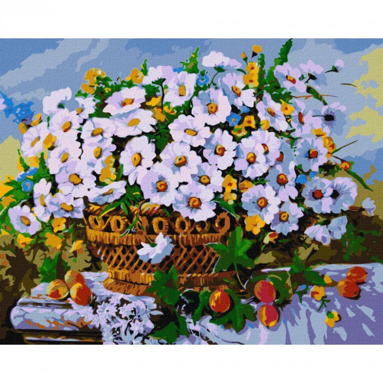 Картина за номерами "Літні квіти" ©Олександр Закусилов Ідейка KHO3118 40х50 см Ідейка Арт:26738