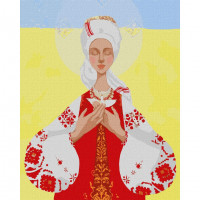 Картина за номерами "Мати Україна" Ідейка KHO4910 40х50 см Ідейка Арт:24764 Картина за номерами "Мати Україна" Ідейка KHO4910 40х50 см Ідейка Арт:24764