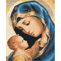 Картина за номерами "Матір Божа" BS25582  Brushme 40х50 см Brushme Арт:31430