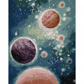 Картина за номерами "Рух планет" KHO9552 Ідейка 40х50 см Ідейка Арт:31365