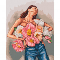 Картина за номерами "Витончена весна" © Дар'я Михайлишина Brushme BS53569 40х50 см Brushme Арт:30386