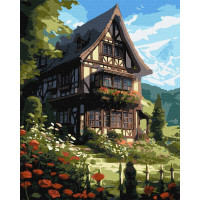 Картина за номерами "Казка у горах" ©art_selena_ua  KHO6324 40х50 см Ідейка Ідейка Арт:31804