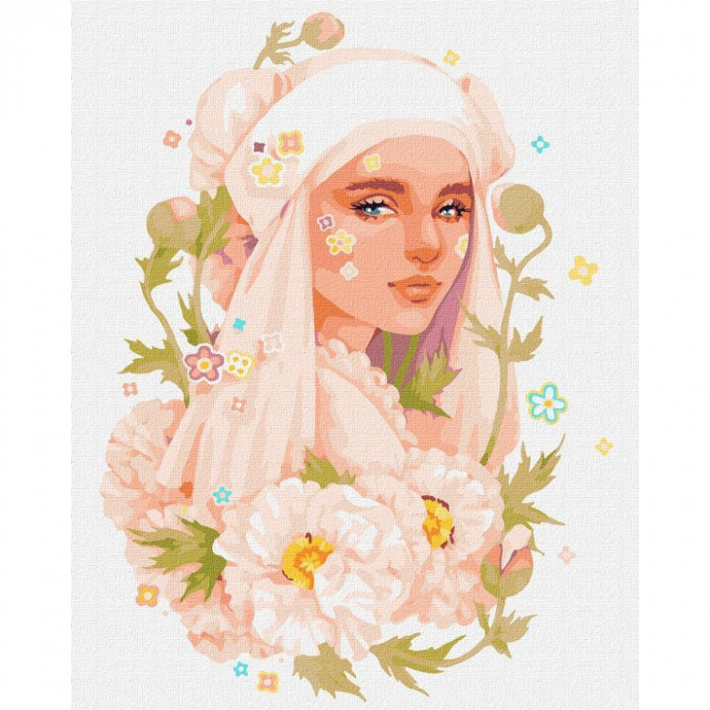 Картина за номерами "Рожева фантазія" ©lesya_nedzelska_art   KHO2555 40х50 см Ідейка Ідейка Арт:31796