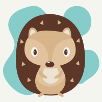 Розпис на полотні "Їжачок круглячок" MBS026 Brushme 20х20 см Brushme Арт:31522 Розпис на полотні "Їжачок круглячок" MBS026 Brushme 20х20 см Brushme Арт:31522