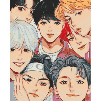 Картина за номерами. Art Craft BTC. Anime Art 40х50 см 10277-AC ArtCraft Арт:20755 Картина за номерами. Art Craft BTC. Anime Art 40х50 см 10277-AC ArtCraft Арт:20755