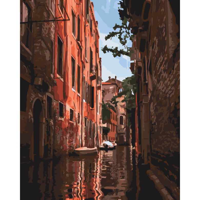 Картина за номерами. Art Craft "Канал Каннареджо. Венеція" 40x50 см 11214-AC ArtCraft Арт:16500