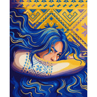 Картина за номерами "Кольори моєї нації" Ідейка KHO4990 40х50 см Ідейка Арт:26541