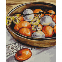 Картина за номерами "Крашанки і верба" © Каріна Зіміна Brushme BS53950 40x50 см  Brushme Арт:39959