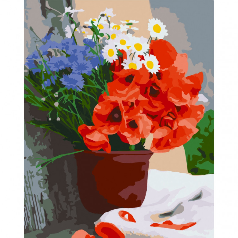 Картина за номерами "Квіти червня" Art Craft 12149-AC 40х50 см ArtCraft Арт:26077