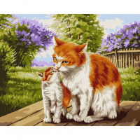 Картина за номерами "Материнське тепло" ©Віктор Хом'як Ідейка KHO6511 40х50 см Ідейка Арт:33523 Картина за номерами "Материнське тепло" ©Віктор Хом'як Ідейка KHO6511 40х50 см Ідейка Арт:33523