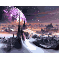 Картина за номерами "На космічному горизонті" Brushme GX40470 40х50 см Brushme Арт:23746