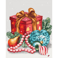 Картина за номерами. Натюрморт "Аромат свята" KHO5533, 40х50 см Ідейка Арт:11277 Картина за номерами. Натюрморт "Аромат свята" KHO5533, 40х50 см Ідейка Арт:11277