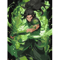 Картина за номерами "Нездоланний чарівник" KHO8386 30x40 см Ідейка Арт:39361